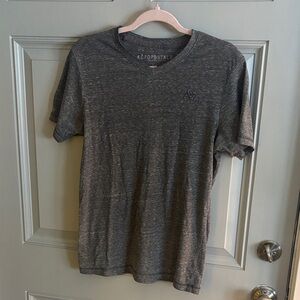 Aeropostale Dark Gray V-Neck Tee
